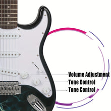 Load image into Gallery viewer, IRIN Maple Electric Guitar, WithLightning Graphics, Good Sound Effects, And Good Sound Quality, Scope Light, Suitable For Beginners
