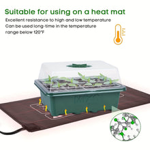 Load image into Gallery viewer, 1pc, Green Seedling Pot, Household Outdoor Seedling Plug Tray, Special Pot Nutrition Cup, Plastic Rectangular Tray, Cutting Seedling Artifact
