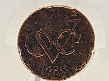 Load image into Gallery viewer, 1790 1st New York Penny Coin Duit VOC Dutch coins
