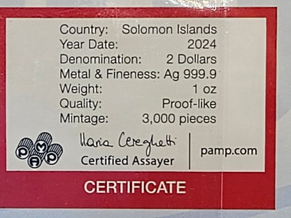 1oz Silver .999 Fine Silver Brilliant Hot Wheels Bone Shaker Silver Coin in Bar Limited Edition