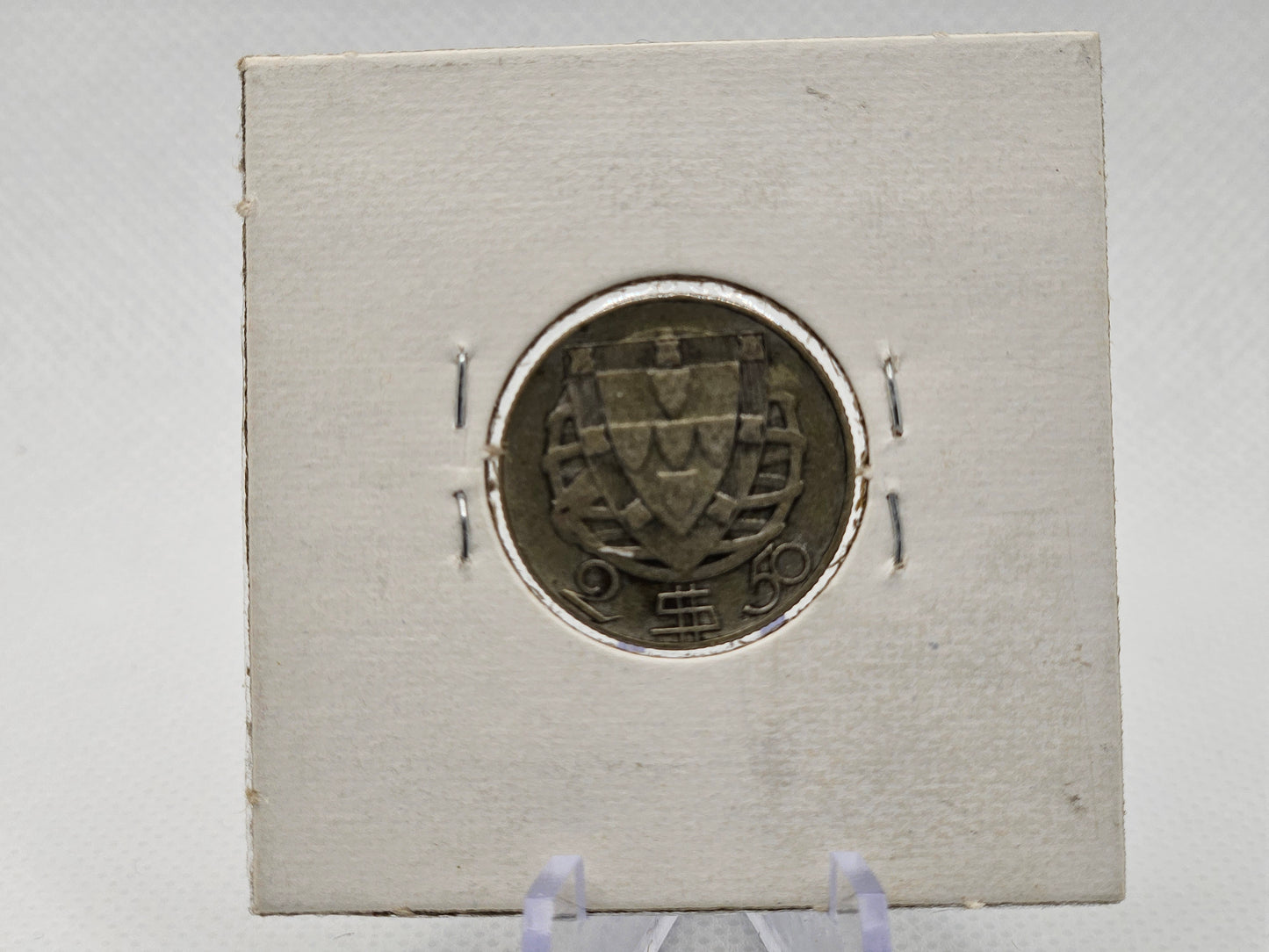 1932 2 1/2 Escudos Portugal Silver Coin .0731 oz Silver Rare Coin