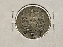 Load image into Gallery viewer, 1932 2 1/2 Escudos Portugal Silver Coin .0731 oz Silver Rare Coin
