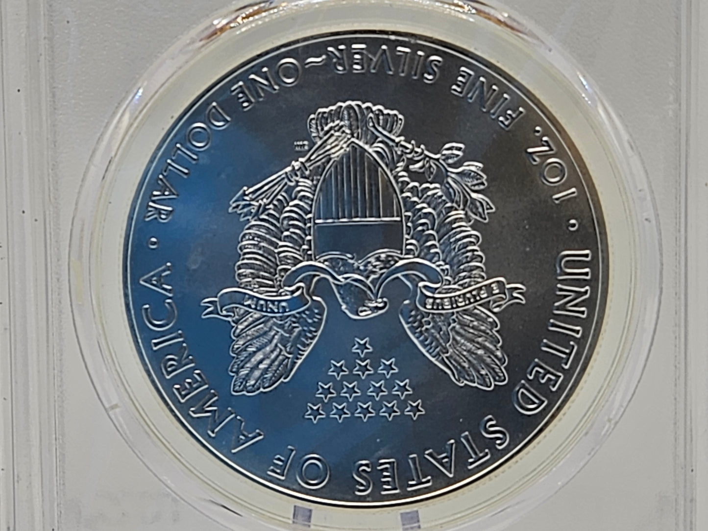 1oz Silver .999 Fine Silver Brilliant PCGS MS69 Silver Coin in Assay 30th Anniversary Edition
