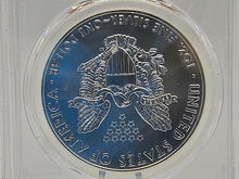 Load image into Gallery viewer, 1oz Silver .999 Fine Silver Brilliant PCGS MS69 Silver Coin in Assay 30th Anniversary Edition
