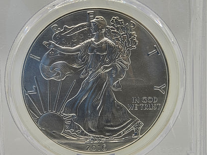 1oz Silver .999 Fine Silver Brilliant PCGS MS69 Silver Coin in Assay 30th Anniversary Edition