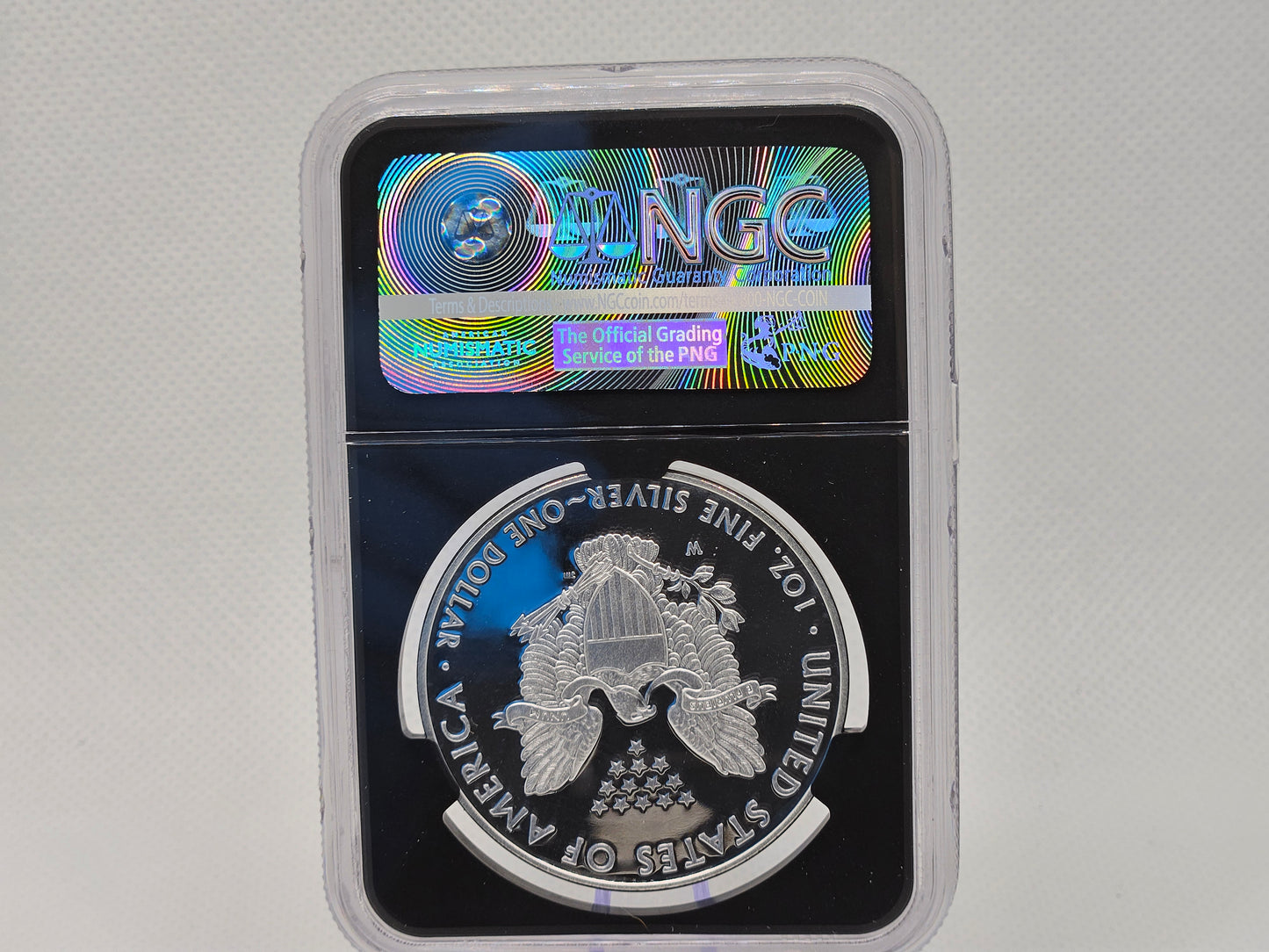 2016 W Eagle $1 Coin NGC Early Releases MS70 Ultra Cameo 30th Anniversary Silver Certified Silver Coin