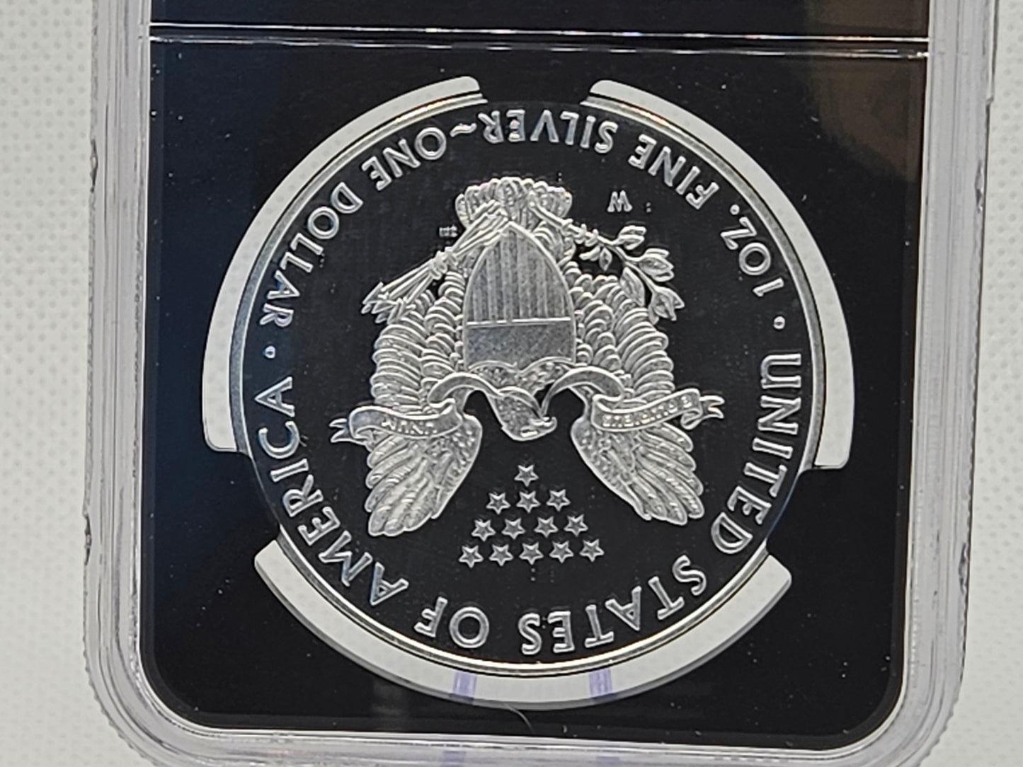 2016 W Eagle $1 Coin NGC Early Releases MS70 Ultra Cameo 30th Anniversary Silver Certified Silver Coin