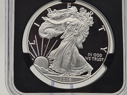 2016 W Eagle $1 Coin NGC Early Releases MS70 Ultra Cameo 30th Anniversary Silver Certified Silver Coin