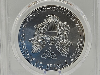 2017 $1 Coin First Strike MS70 Silver Eagle Walking Early Release Certified Silver Coin The West Point Mint