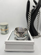Load image into Gallery viewer, Vintage Native American Indian Sterling Silver Etched Cuff Turquoise Bracelet
