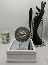 Load image into Gallery viewer, Vintage Hippie Ornament Towle 1971 Sterling Silver Dove Of Peace Jewelry Pendant
