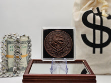 Load image into Gallery viewer, Pirate Copper Round 1 oz Coin Gem BU Pirate Ship Perfect Shinny Coin
