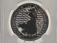 Load image into Gallery viewer, 2023 1oz Silver .999 Fine Silver Brilliant MS 69 Great Britain Britannia Early Release King Charles III

