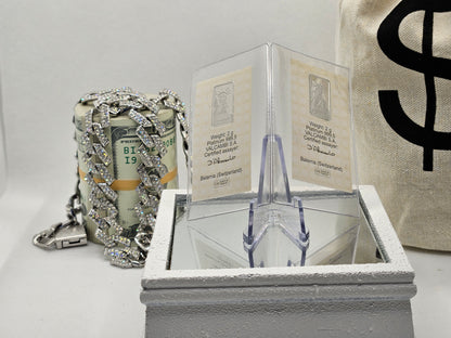 Valcambi Suisse 4g Grams Total .9995 Fine Platinum 2X Bars NEW With Assay Card