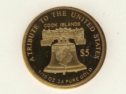 Statue of Liberty 1/10th oz Gold Bullion Coin A Tribute to the United States