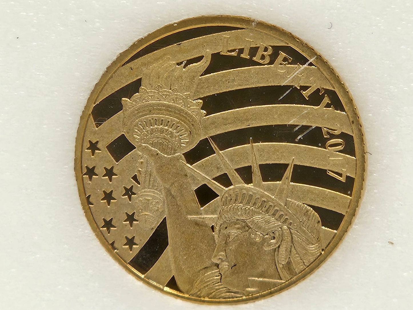 Statue of Liberty 1/10th oz Gold Bullion Coin A Tribute to the United States