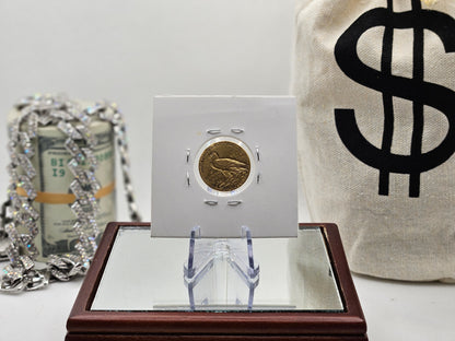 1911 $2.5 Dollar Indian Head Quarter Eagle Gold Bullion Coin