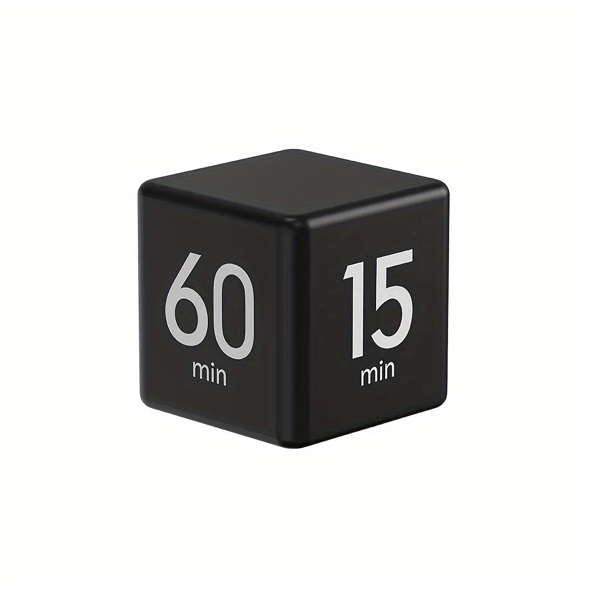 1pc, Lightweight LCD Cube Timer, Countdown Reminder Mini Kitchen Alarm Clock for Shower/Study/Cooking, Time Management, Sports, Practical Kitchen Timer