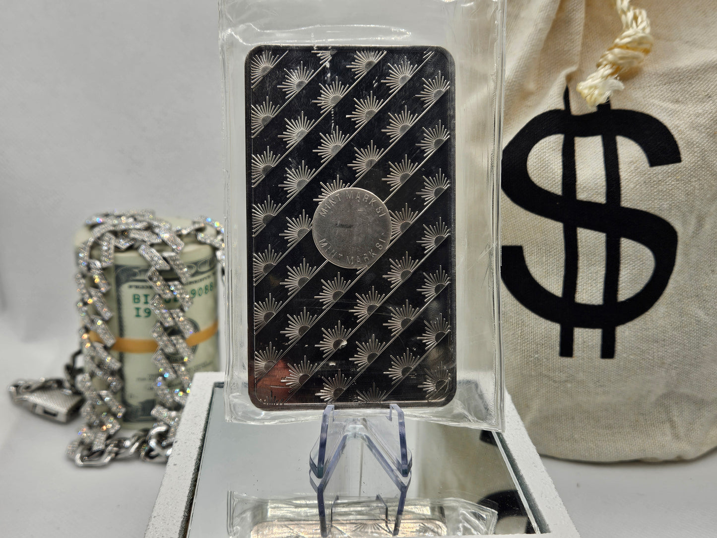 Sunshine Minting 10oz .999 Fine Silver Bar in Airtight Seal Invest in Silver BUY