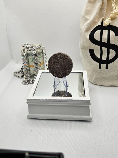 2016 Republic of Chad Egyptian Relic Series King Tut 5 oz .999 Scottsdale Silver