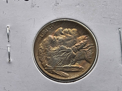 1916 Buffalo Nickel Toned High Grade Gem Lustrous BU++