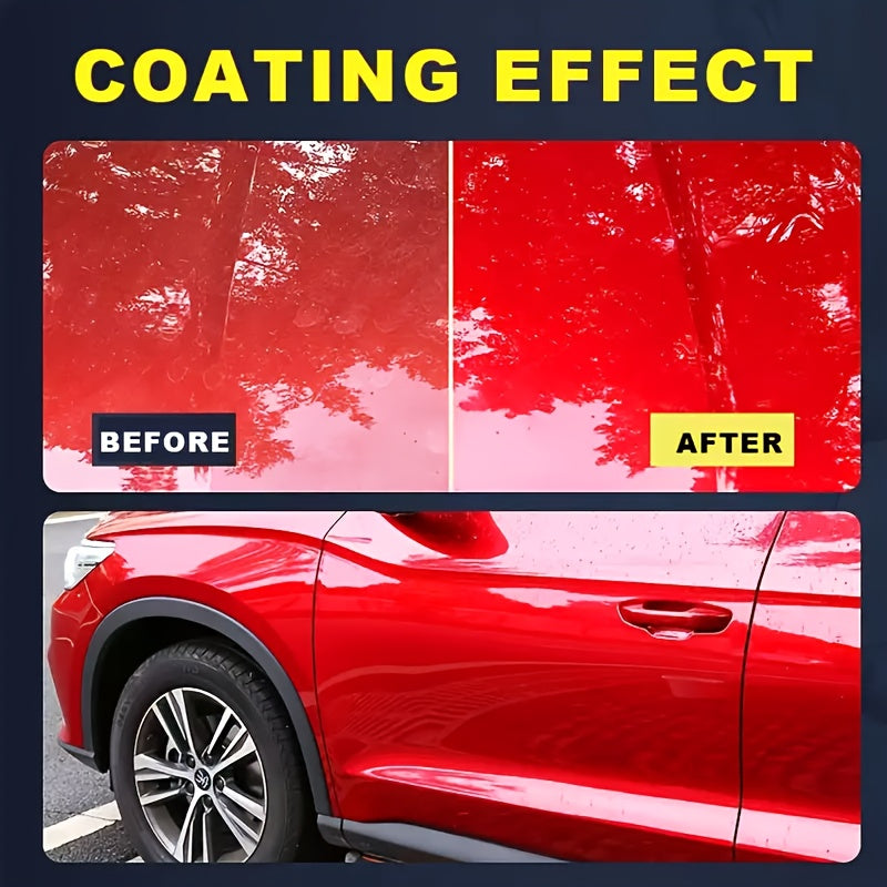 3-In-1 Car Coating Spray, Suitable for Car Paint: Fast Coating Agent - Fast Coating Car Wax Polish Waterless Car Wash Agent - Car Coating Spray - Plastic Coating Agent - Nano Coating Spray Automobile coating