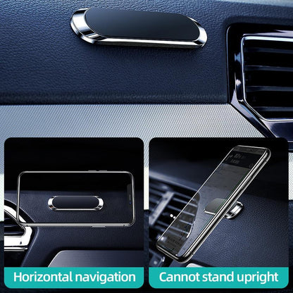 Universal Car Phone Holder - Powerful Magnetic Grip, Strong Adhesive Paste Holder Stand, Universal Compatibility for iPhone Samsung Xiaomi, Sturdy Car Mount, Convenient Dashboard Mounting - Perfect for iPhone Users, Suitable