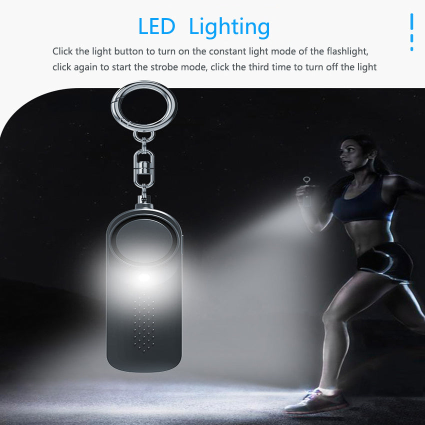 130dB Personal Security Alarm Keep Yourself Safe & Secure In Emergencies!