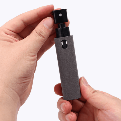 1pc, 2in1 Microfiber Screen Cleaner, Spray Bottle Set, Mobile Phone Computer Microfiber Cloth Wipe, Cleaning Glasses Wipes, Cleaning Supplies, Cleaning Tool, Apartment Essentials, College Dorm Essentials, Off To College, Read