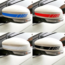 Load image into Gallery viewer, 2pcs Rear View Mirror Stickers Car Styling PET Car Sticker Rearview Mirror Side Decal Stripe Car Accessries Car Stickers
