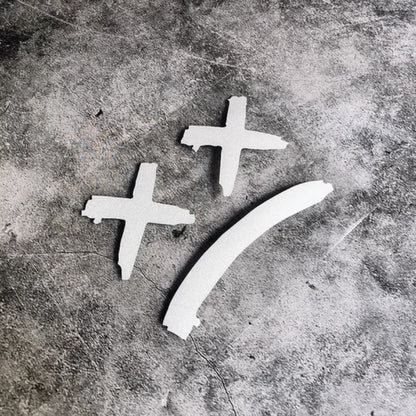 1pc Devil Smiling Face Car Sticker Personality Modified Body Windshield Motorcycle Decoration Scratches Blocking Reflective Warning Stickers