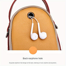 Load image into Gallery viewer, Mini Crossbody Cellphone Bag - High-Quality Genuine Leather, Fashionable Handbag for Women, Stylish Shoulder Bag with Adjustable Strap, Spacious Messenger Sac for Mobile Phones and Essentials - Designer Fashion Accessory
