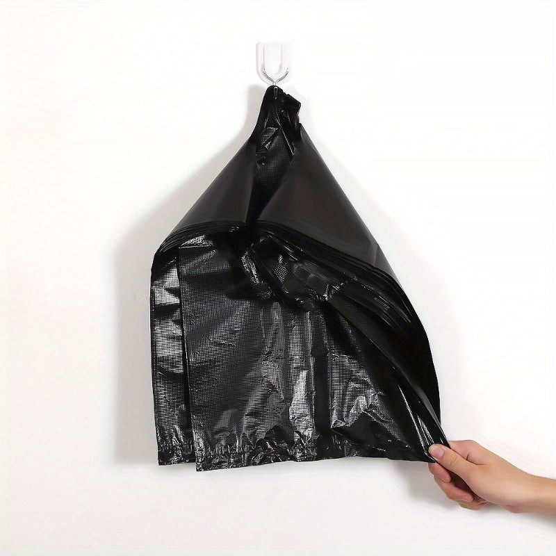 50pcs Black Plastic Vest Bags - Convenient Packaging & Storage for Retail, Groceries, and Supermarkets