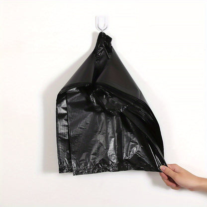 50pcs Black Plastic Vest Bags - Convenient Packaging & Storage for Retail, Groceries, and Supermarkets