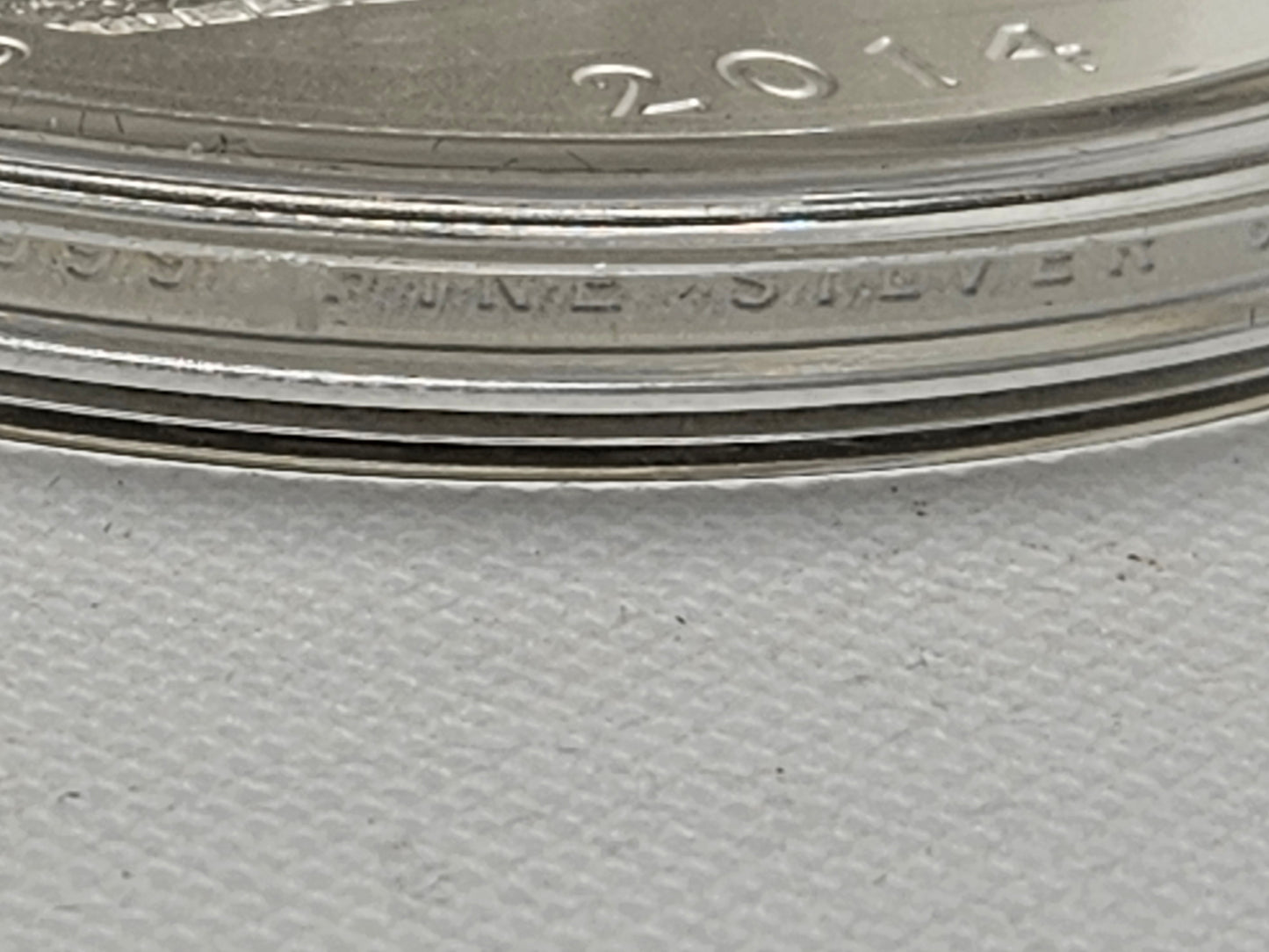 2014 Silver 5 oz Coin ATB w/Capsule Great Sand Dunes Colorado State Special Coin