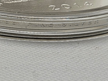 2014 Silver 5 oz Coin ATB w/Capsule Great Sand Dunes Colorado State Special Coin