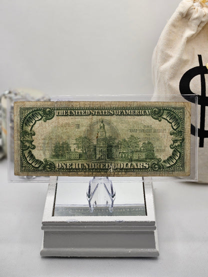 ((6 DIGIT)) $100 1929 (( Richmond Virginia )) Federal Reserve Bank Note CURRENCY