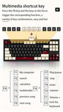 Load image into Gallery viewer, MageGee 75% Mechanical Gaming Keyboard With Blue Switch, LED Backlit Keyboard, 87 Keys Compact TKL Wired Computer Keyboard For Windows Laptop PC Gamer Gift For Birthday/Easter/Boy/Girlfriend
