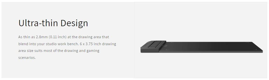 Convenient Thin and Light XENX Digital Tablet Computer, Handdrawn Tablet for Drawing, Handwritten Tablet Supporting Online Course and Mobile Phone Connection
