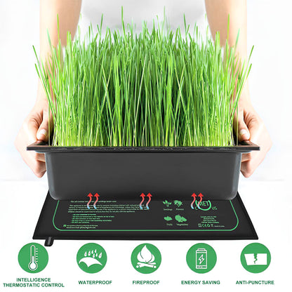 10/25/50CM Seedling Heat Mat Indoor Plants Germination Waterproof Heating Pad Propagation Clone Starter Mat EU/US/AU/UK Plug
