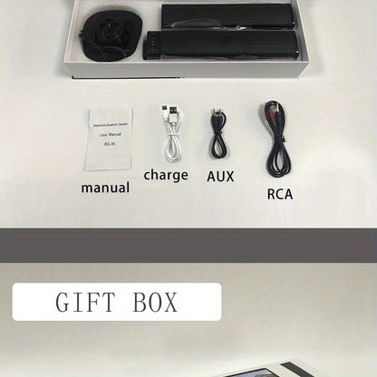 20W 3D Wireless Home Theater Computer Stereo Surround Speakers - Transformable into Two TV Speakers - Perfect Gift for Any Occasion