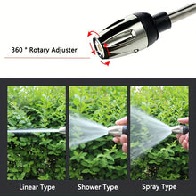 Load image into Gallery viewer, [High-Pressure Water Gun] High-Pressure Quick Connect Adapters Car Washing Water Gun | Universal 3/4 &amp; 1/2 Inch Multi-Purpose Garden Hose Nozzle with Foam Tank - Compact &amp; Adjustable for Cars, Gardens, Pets &amp; Outdoor Cleaning
