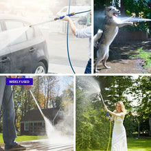 Load image into Gallery viewer, Nozzle Wand High-Pressure Gun] High-Pressure Power Washer Spray Gun with Nozzle Wand - Fit, Metal Garden Hose Attachment for Lawn Care &amp; Gardening, Laundry Machine, Soft Hose
