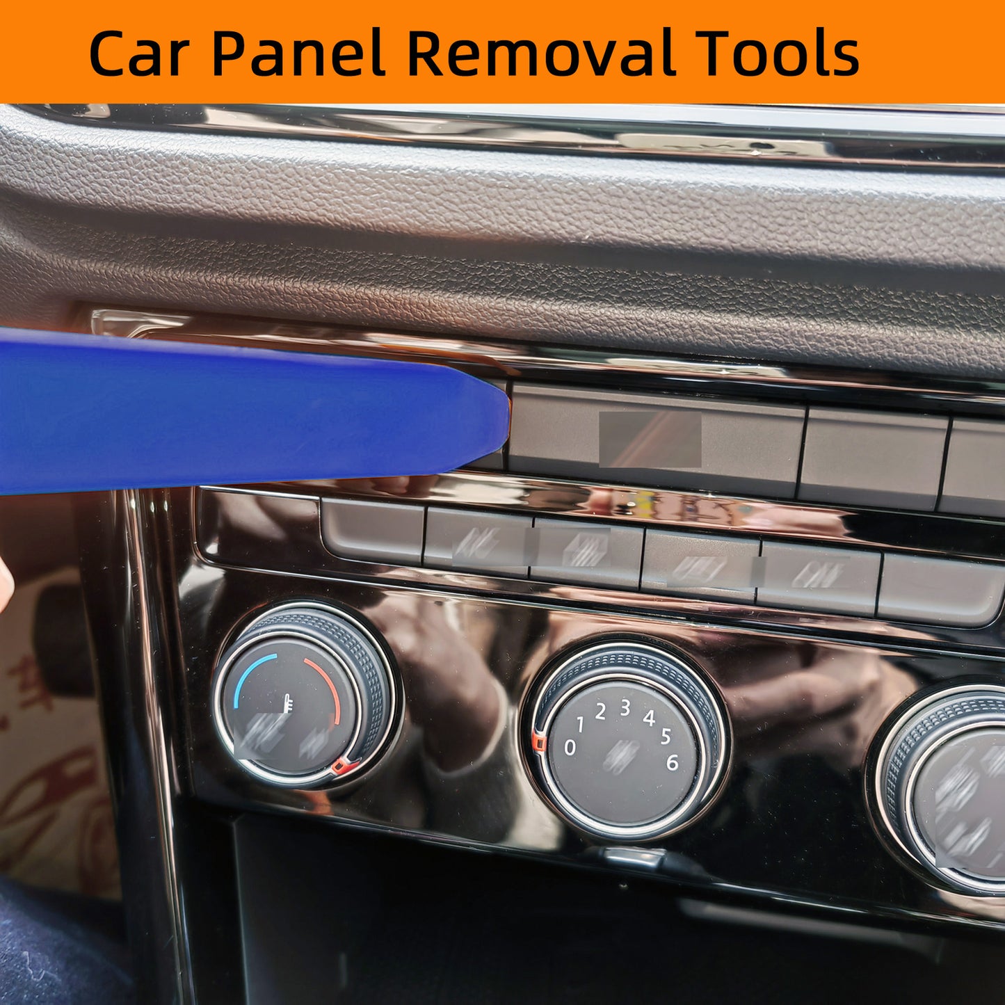 Universal Car Interior Removal Tool Kit, Pry Tool Kit For Removing Door Cleats And Audio Dashboard