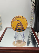 Load image into Gallery viewer, 1oz .999 Fine Colorized Don't Tread on Me Copper Round Invest Today
