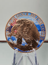 Load image into Gallery viewer, 1oz .999 Fine Colorized Don't Tread on Me Copper Round Invest Today
