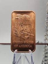 Load image into Gallery viewer, 1 oz. .999 Fine Copper Bar Walking Liberty Invest Today
