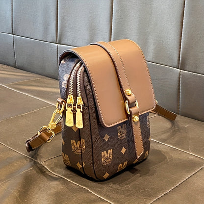 Waterproof Fashion PVC Cellphone Bag - Stylish Mini Crossbody Purse for Women - Versatile, Compact & Convenient Everyday Accessory