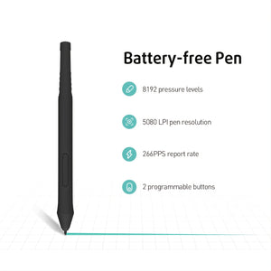 Convenient Thin and Light XENX Digital Tablet Computer, Handdrawn Tablet for Drawing, Handwritten Tablet Supporting Online Course and Mobile Phone Connection