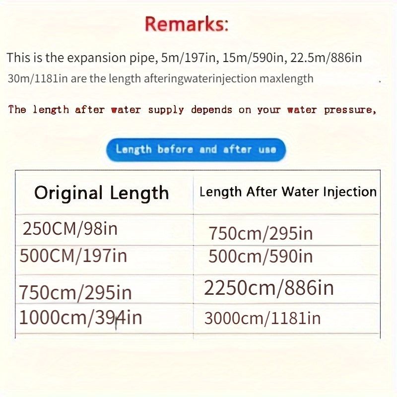 1 Roll, Expandable Garden Hose, Water Hose With 10 Function Spray Nozzle, Extra Strength 3750D, Durable 4-Layers Latex Flexible Hose With 3/4" Solid Brass Fittings